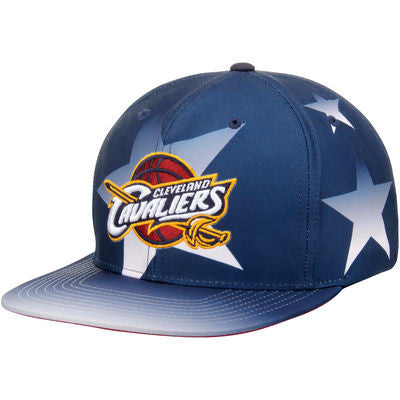Men's Cleveland Cavaliers Mitchell & Ness Navy Award Ceremony Snapback Adjustable Hat